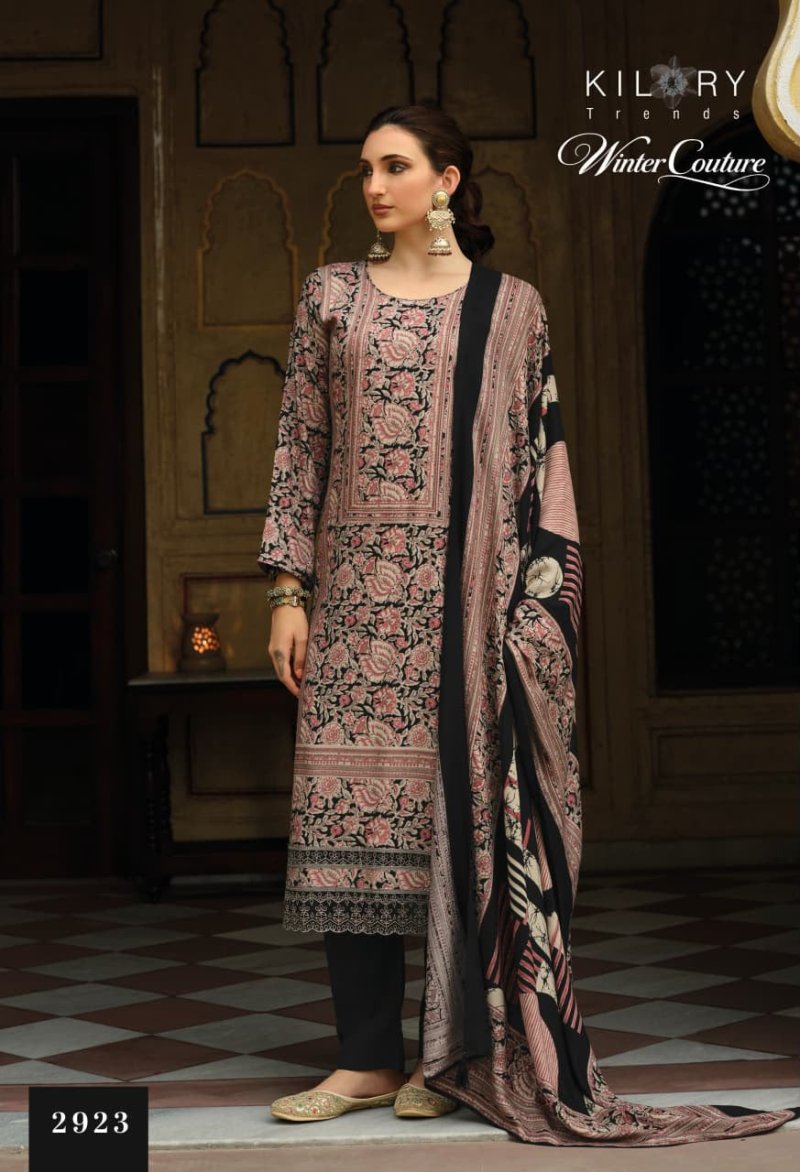 Winter Couture By Kilory Viscose Pashmina Dress Material